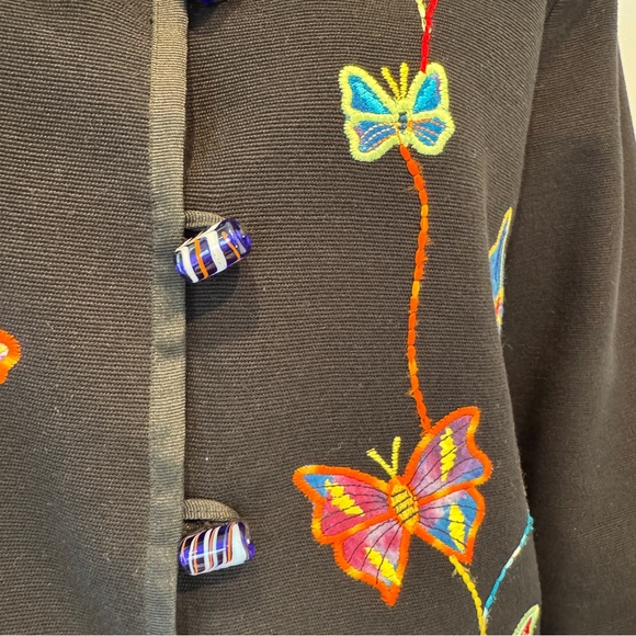 Vintage Draper’s Damons Puffin Island Butterfly Jacket Size MP Rare Collectible - Picture 4 of 11